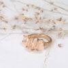 Morganite ring