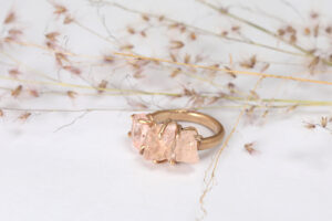 Morganite ring