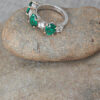 Cubic green ring - Can be reordered - Image 2