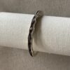 Silver cuff bangle