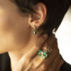 Cubic green ring - Can be reordered - Image 3