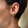 Moss Agate earrings