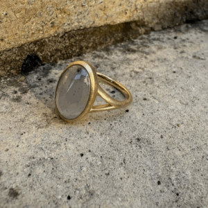 4.5ct Salt & Pepper Diamond Ring